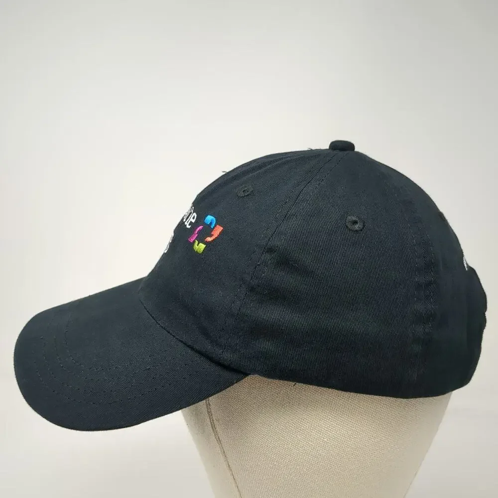 Cap America Black One Size Baseball Cap Hartford HealthCare Charlotte Strong Hat